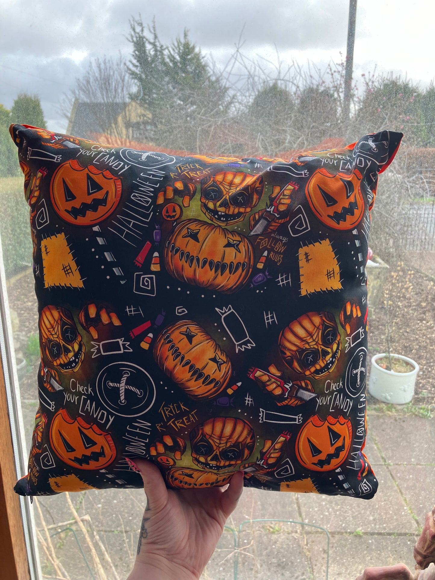 Horror Cushion Cover