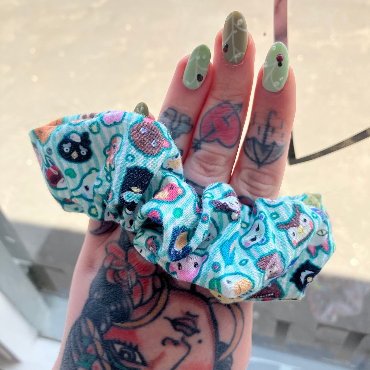 Animal Game Scrunchie