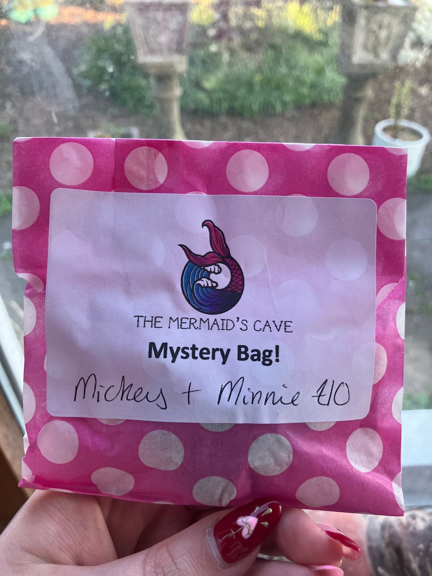 Cartoon Mouse Mystery Bag