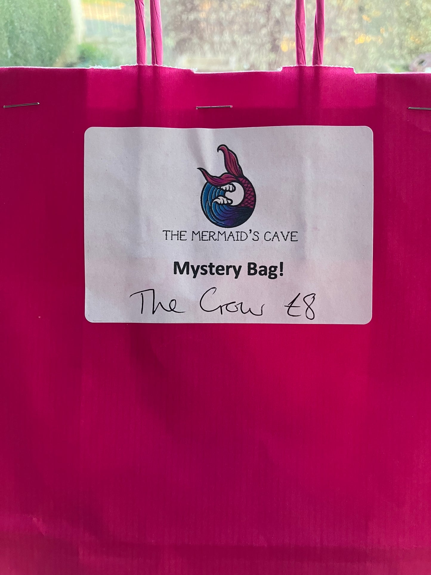 Horror Crow Mystery Bag
