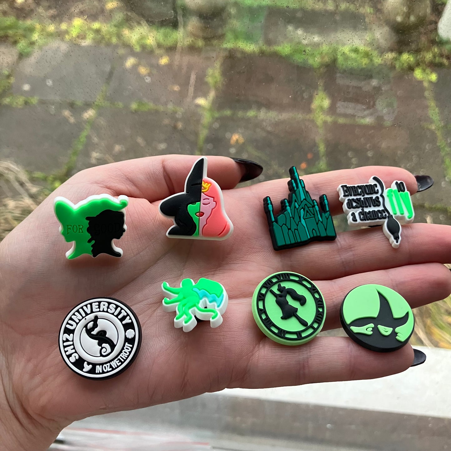 Musical Witch Shoe Charms