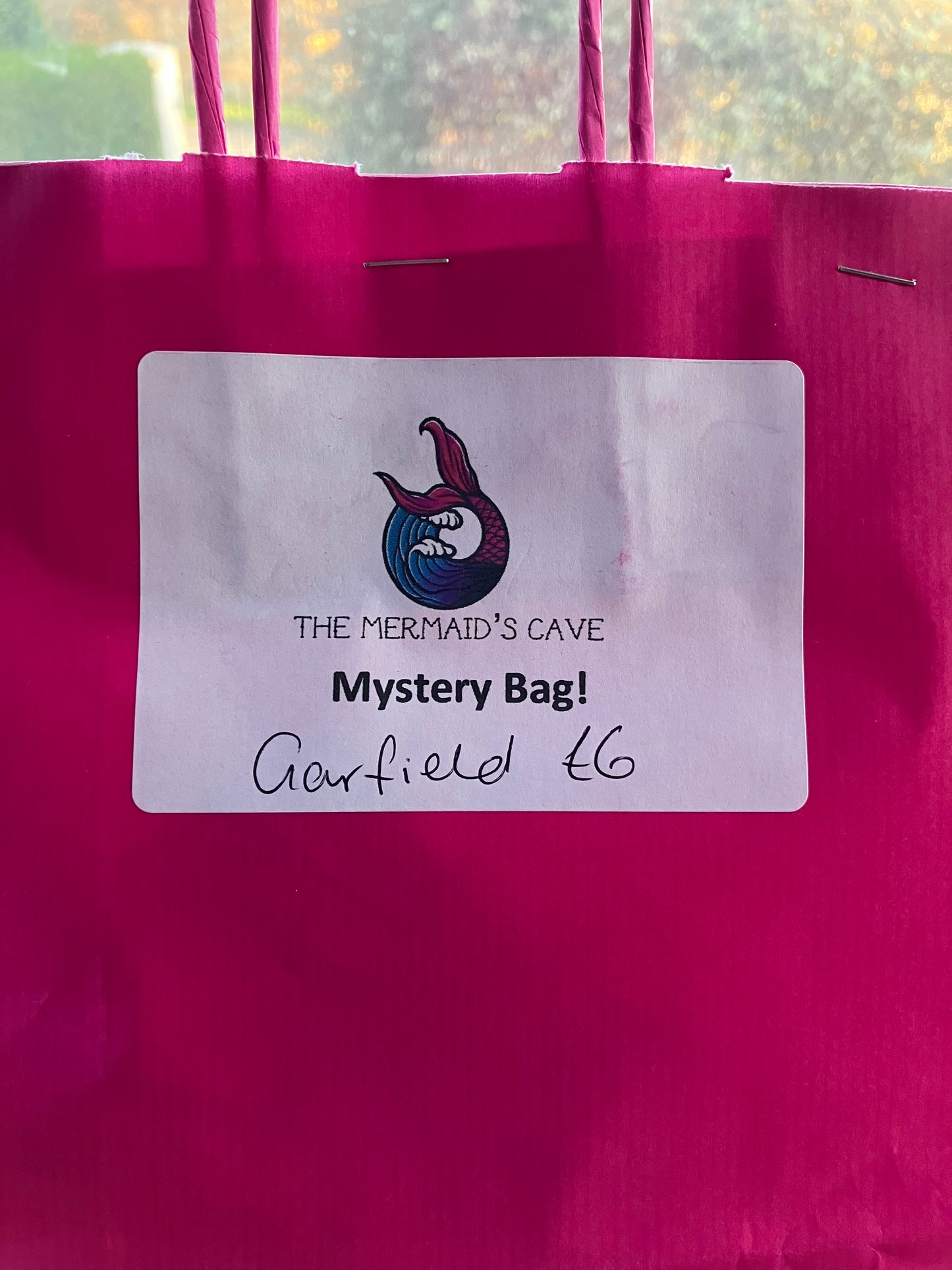 Cartoon Cat Mystery Bag