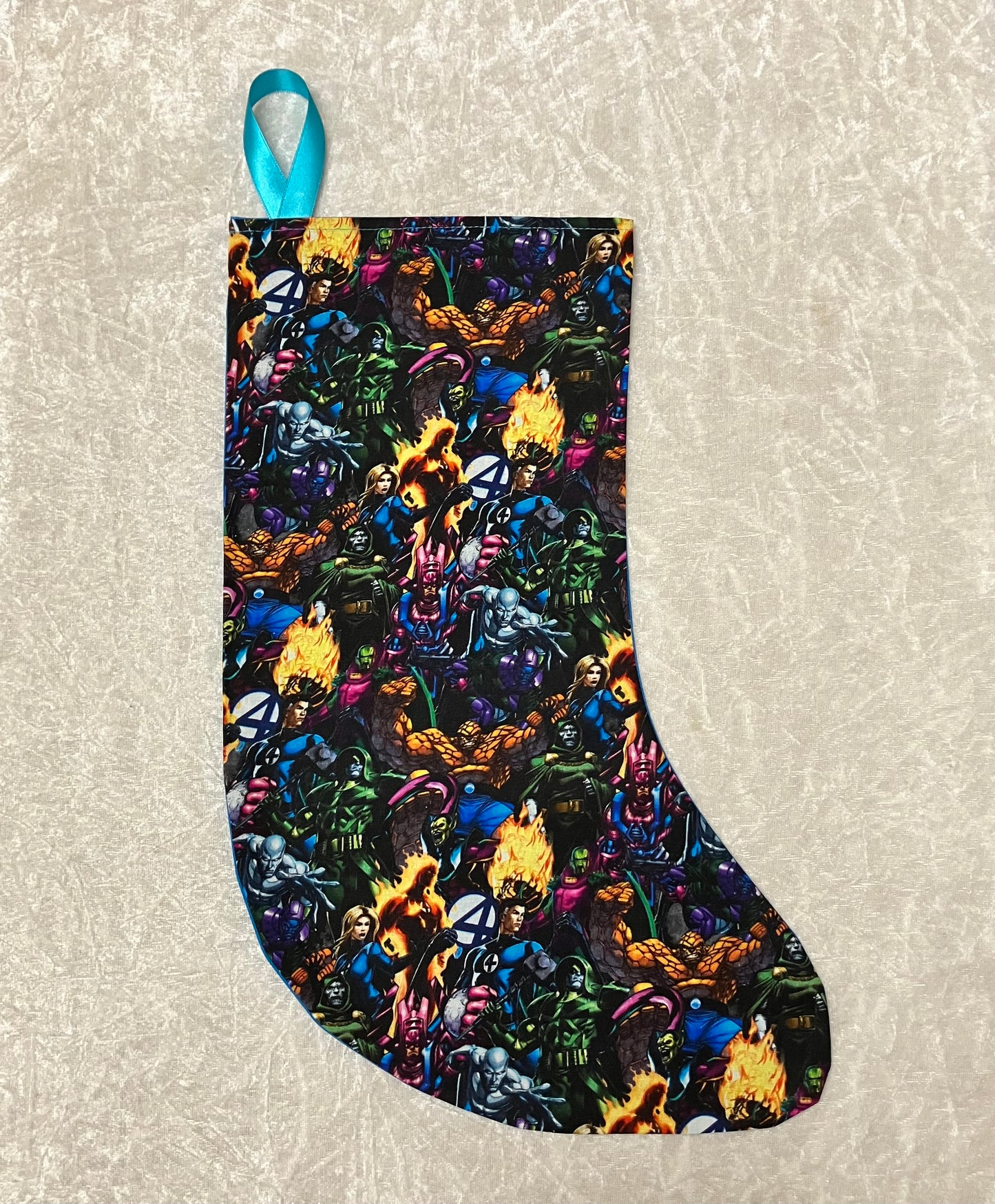 Superhero Christmas Stocking