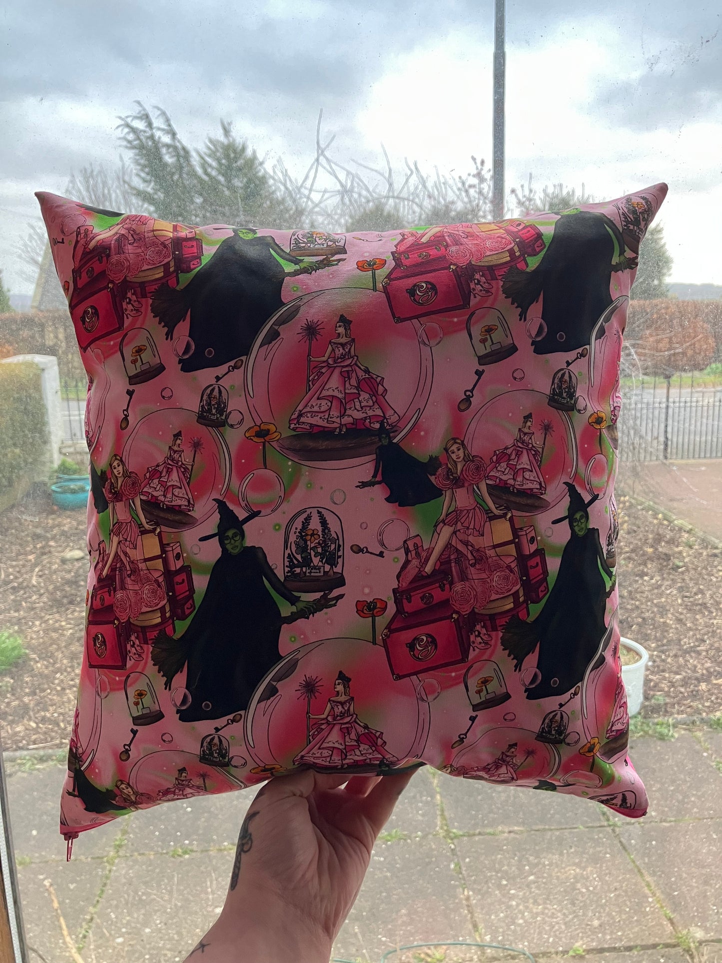 Witch Musical Cushion Cover