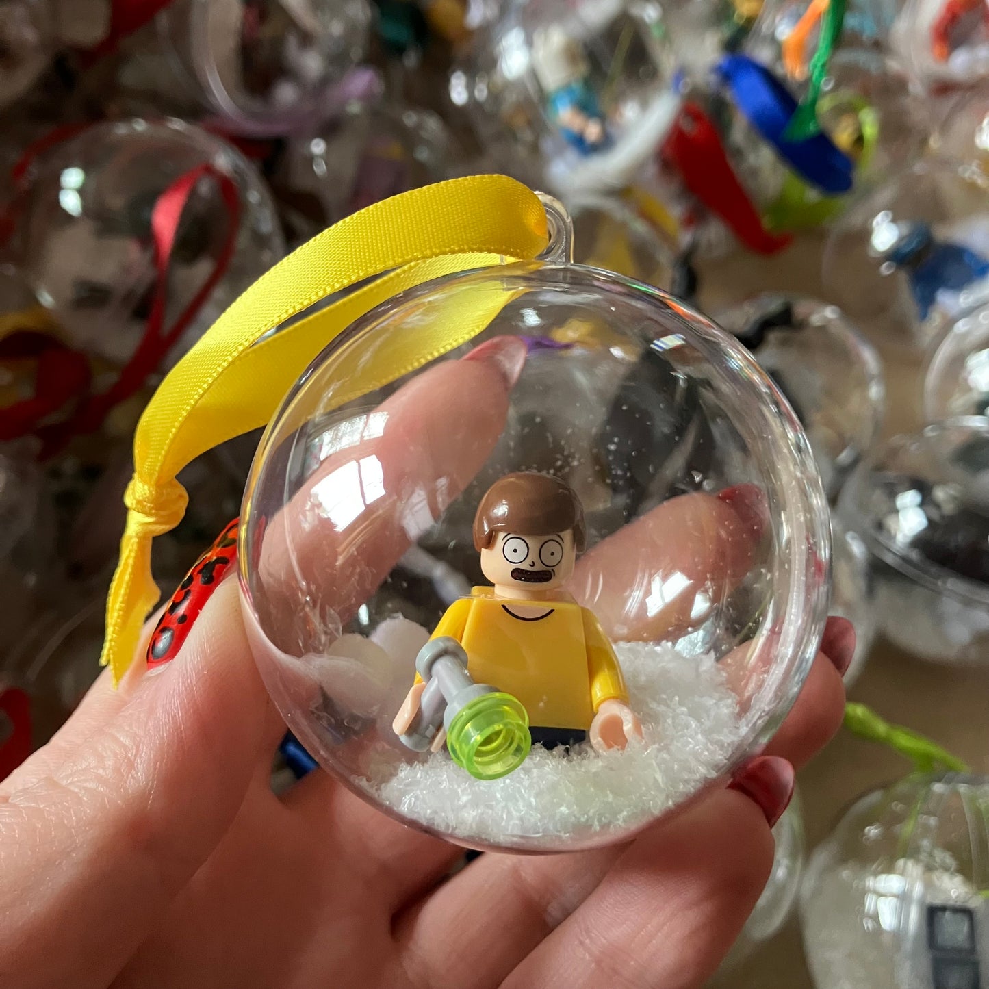 Adult Cartoon Christmas Bauble