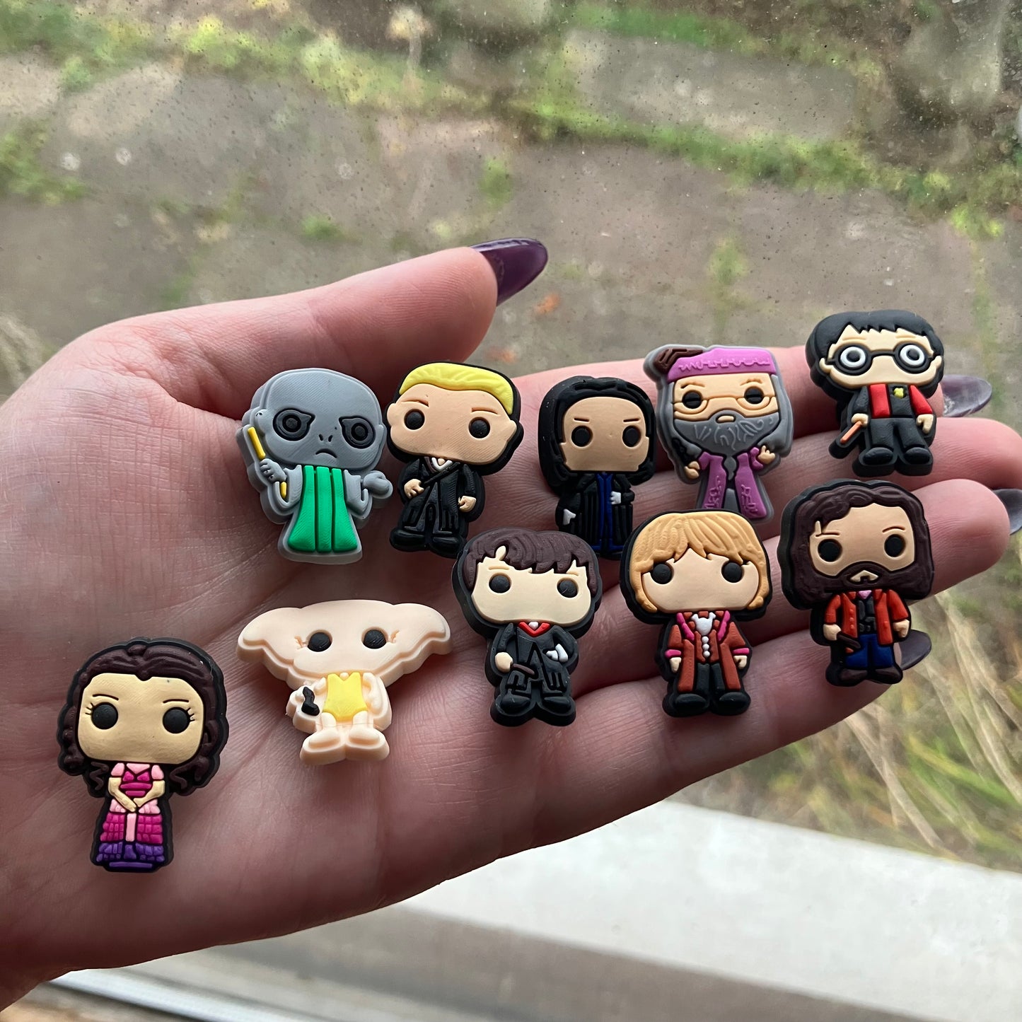 Wizard Shoe Charms