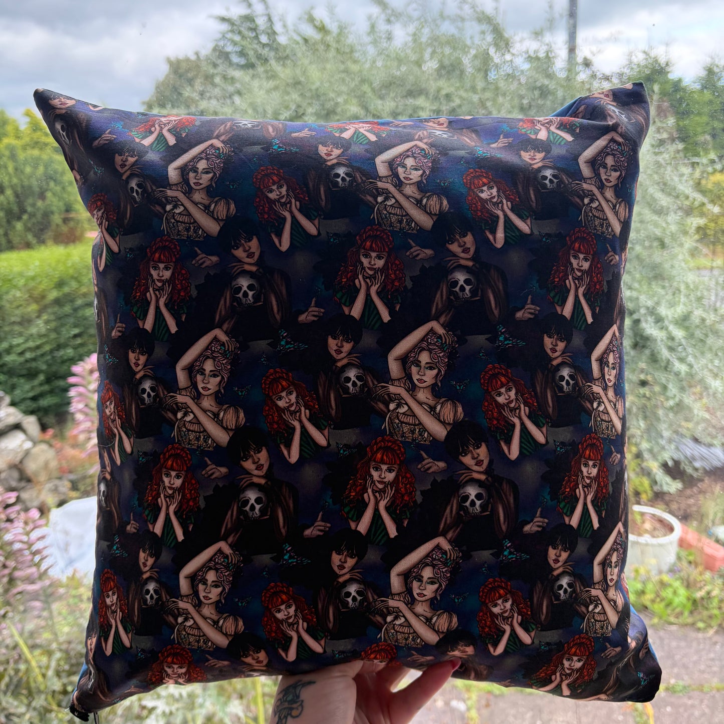 Spooky Girl Cushion Cover