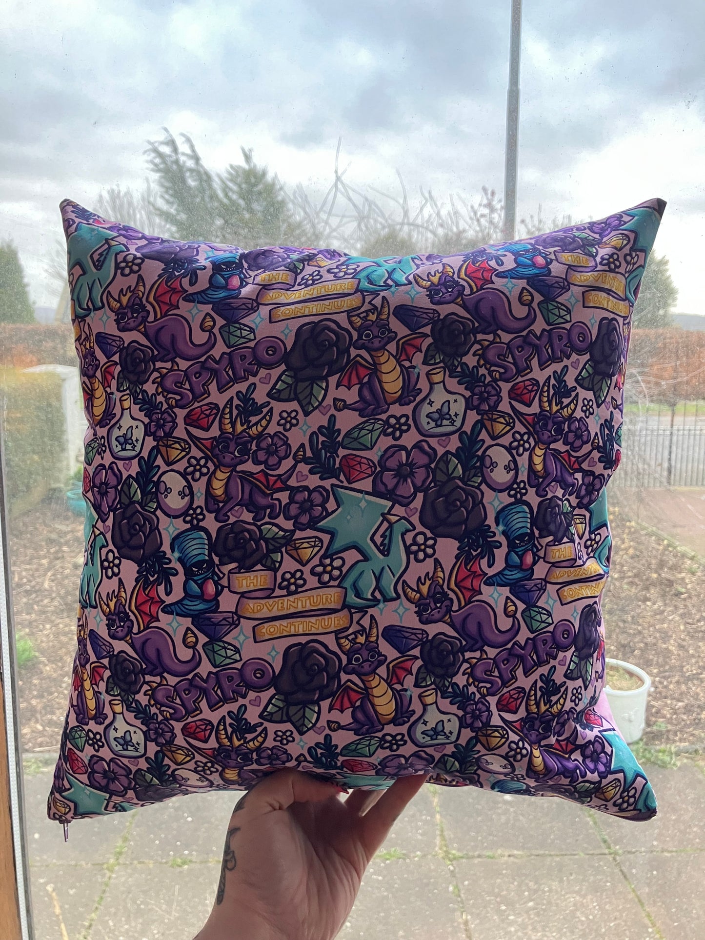 Dragon Game Cushion Cover