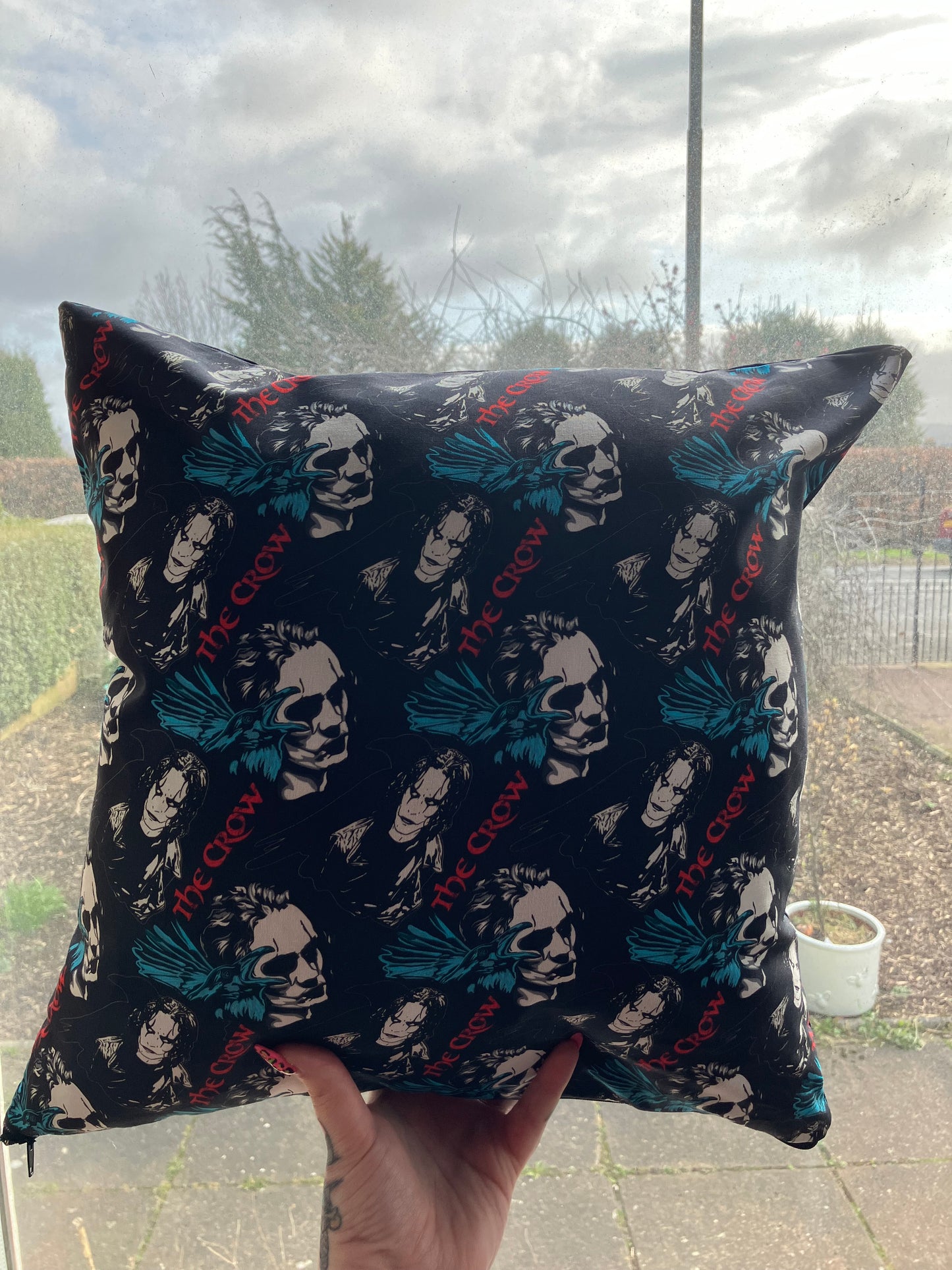 Crow Cushion Cover