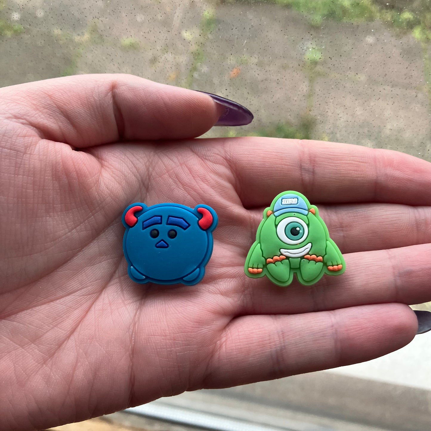 Cartoon Monster Shoe Charms