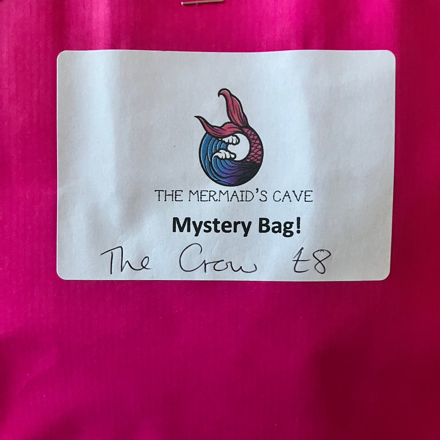 Horror Crow Mystery Bag