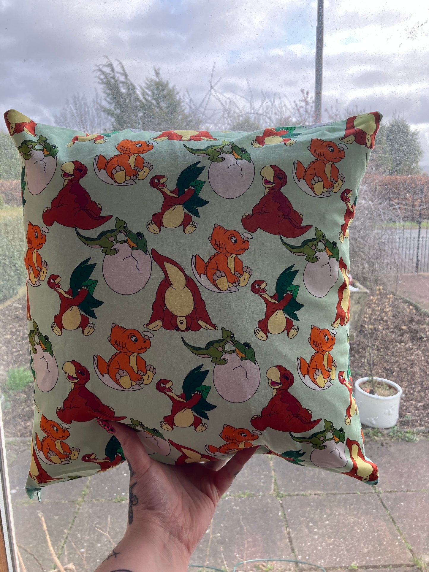 Dinosaur Cushion Cover