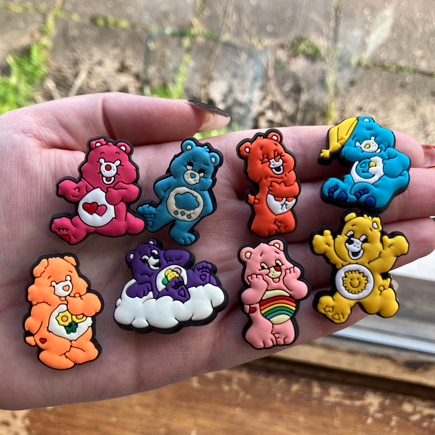 Cartoon Bear Shoe Charms