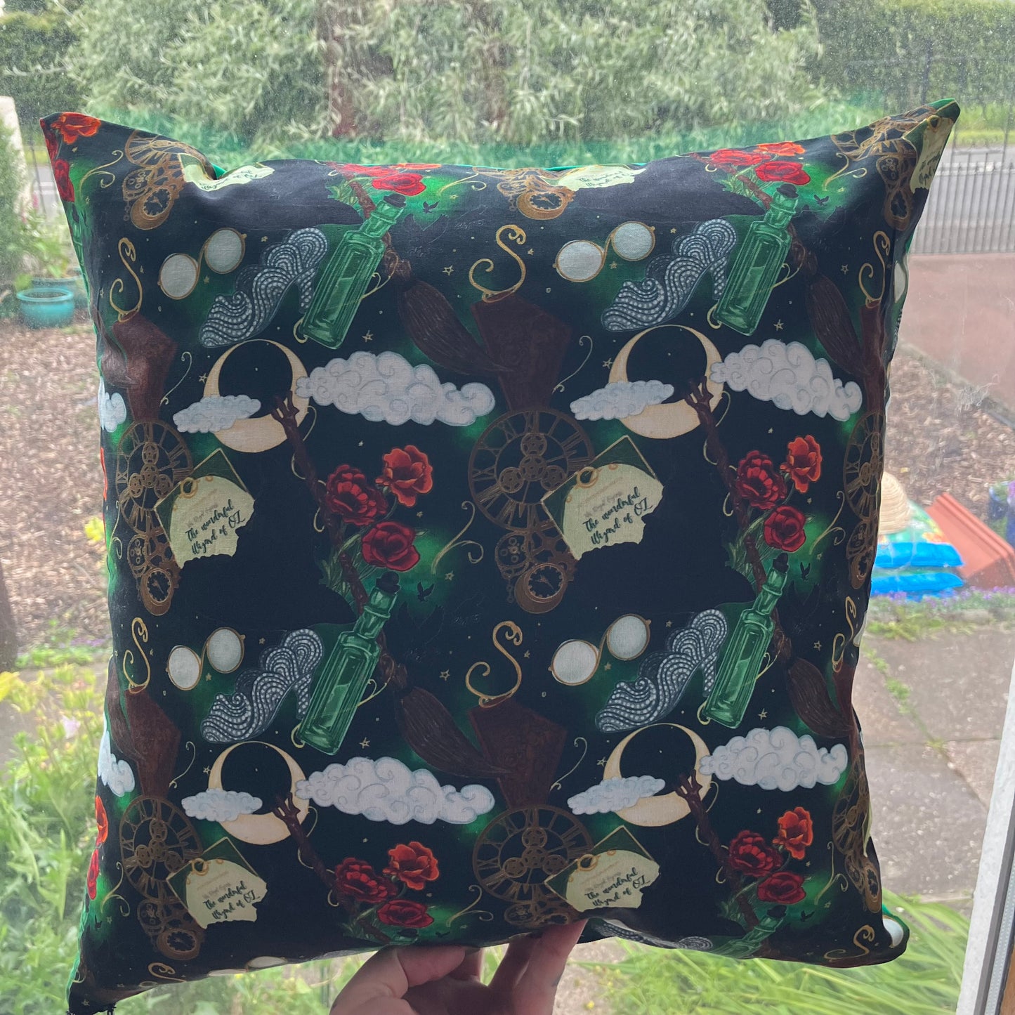 Musical Witch Cushion Cover