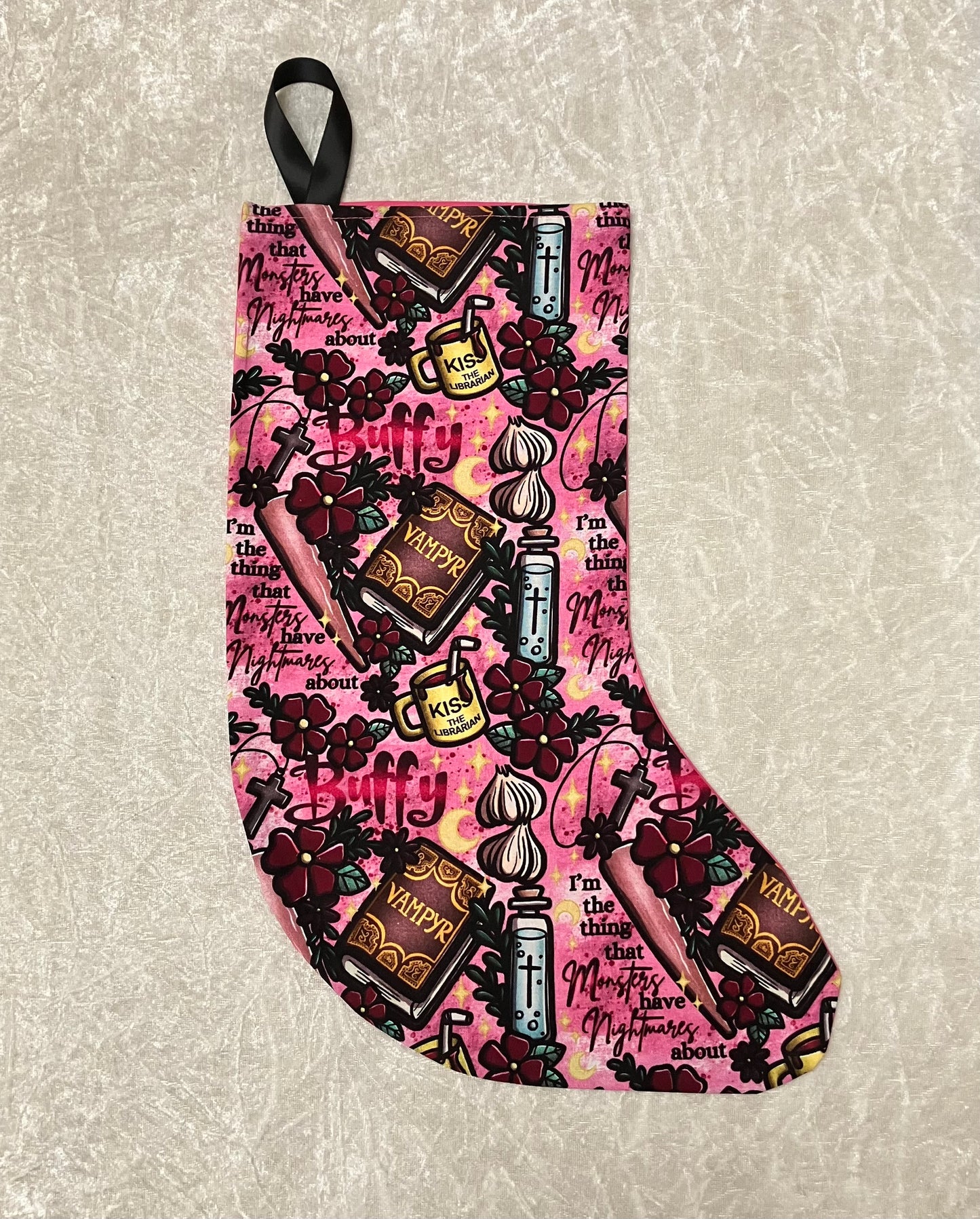 Vampire Christmas Stocking