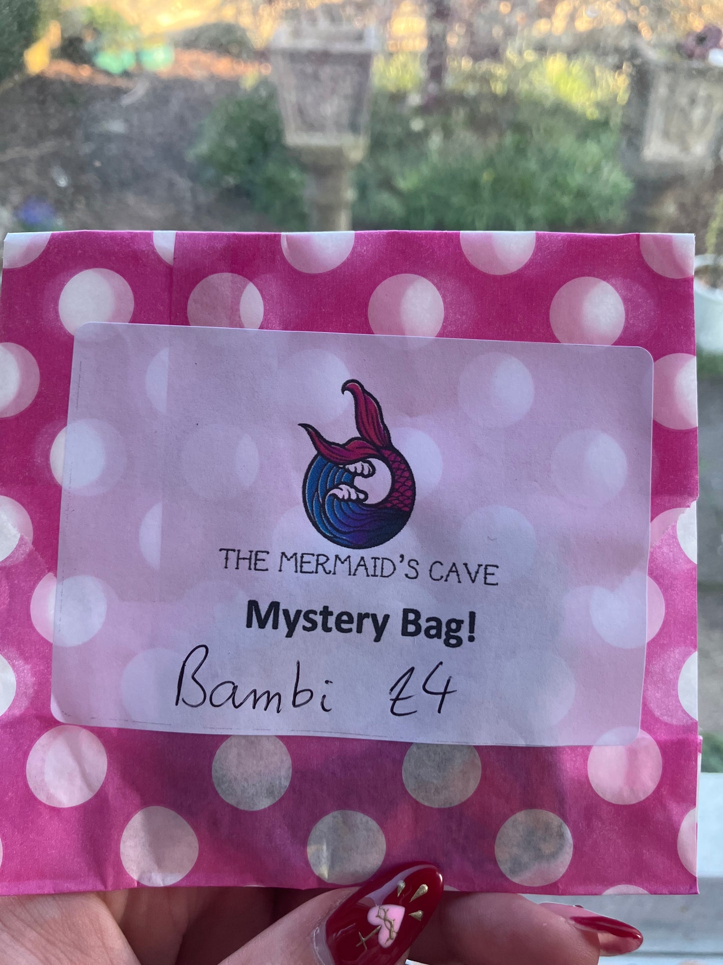 Cartoon Deer Mystery Bag