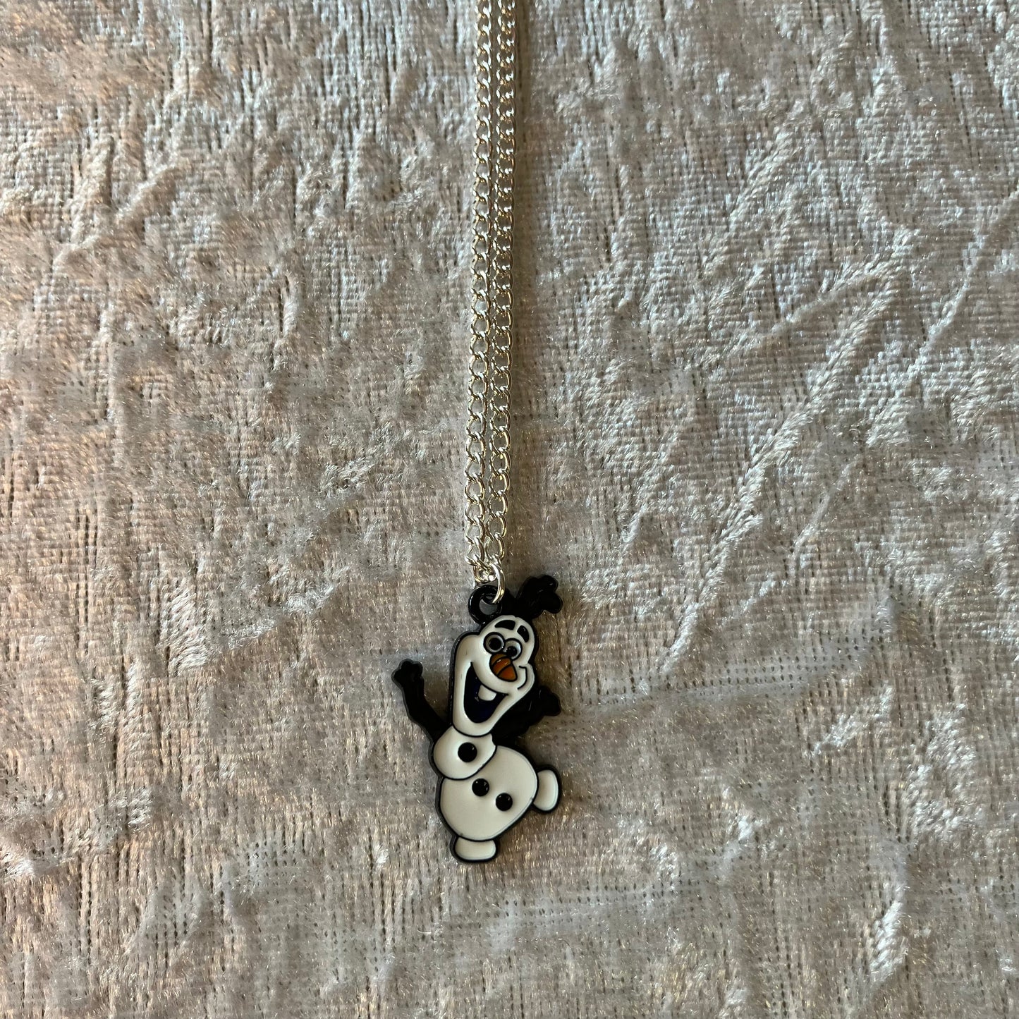 Cartoon Snowman Necklace