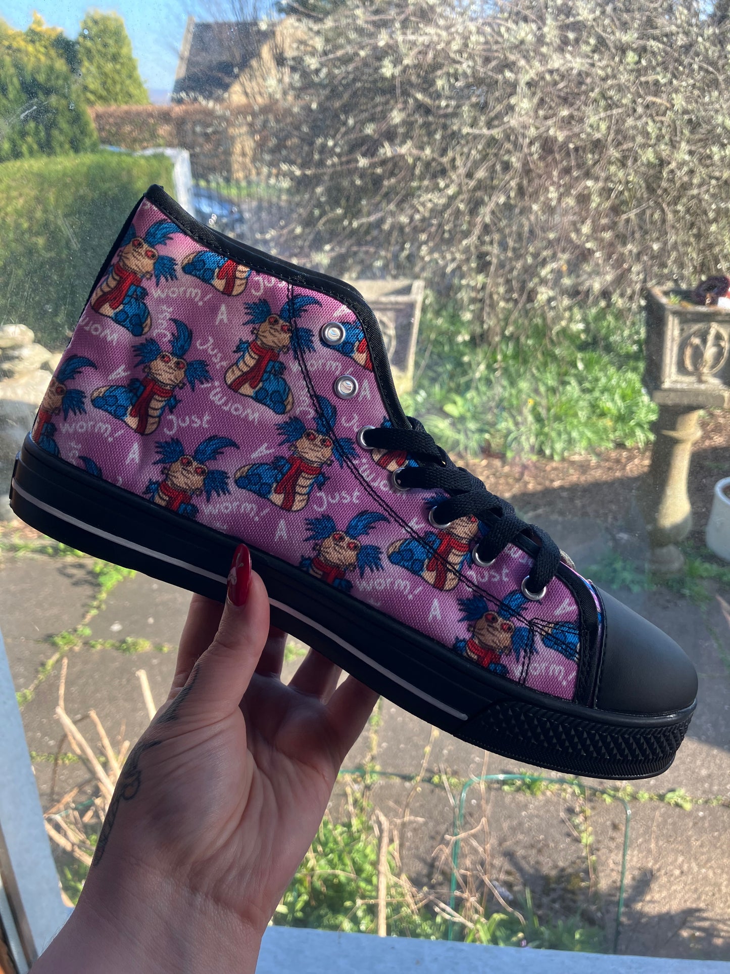 Fantasy Worm High Tops