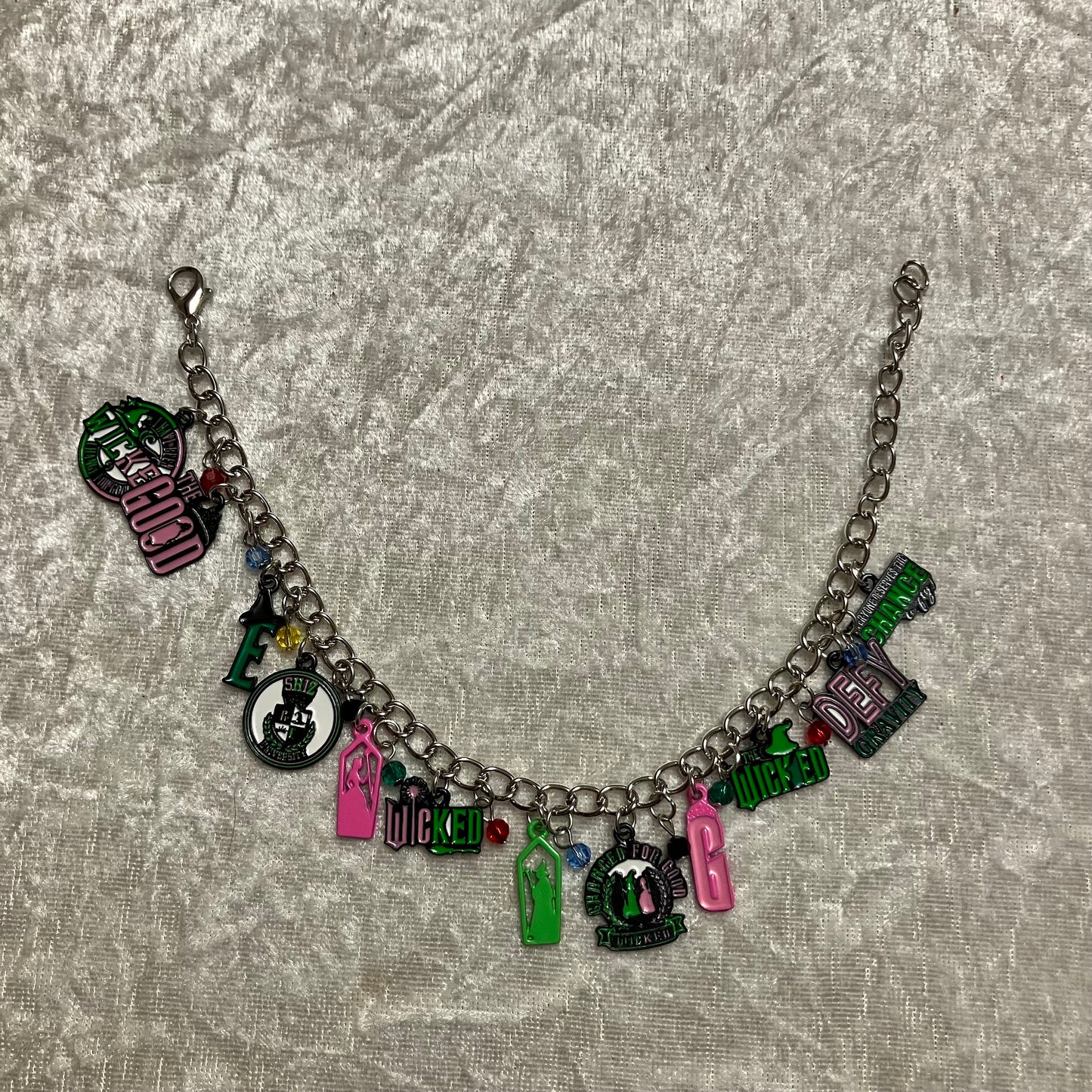 Musical Witch Charm Bracelet