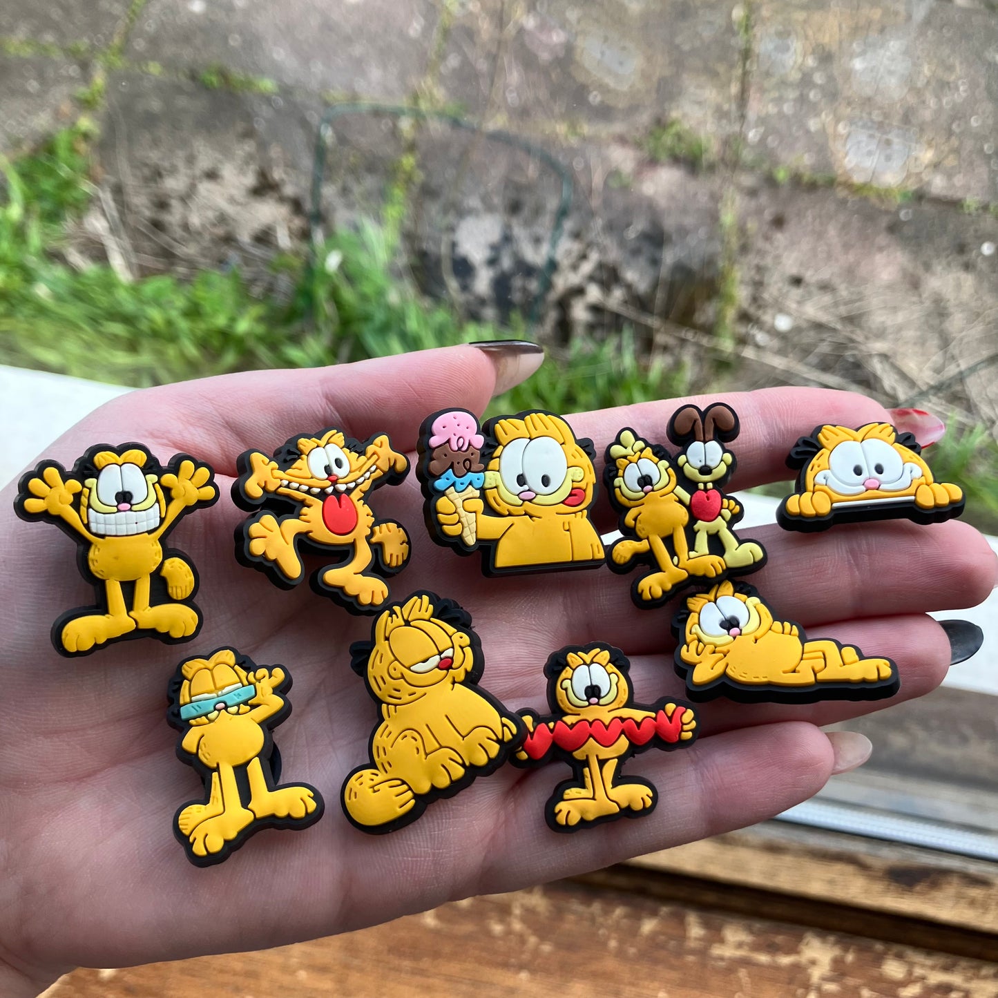 Cartoon Cat Shoe Charms