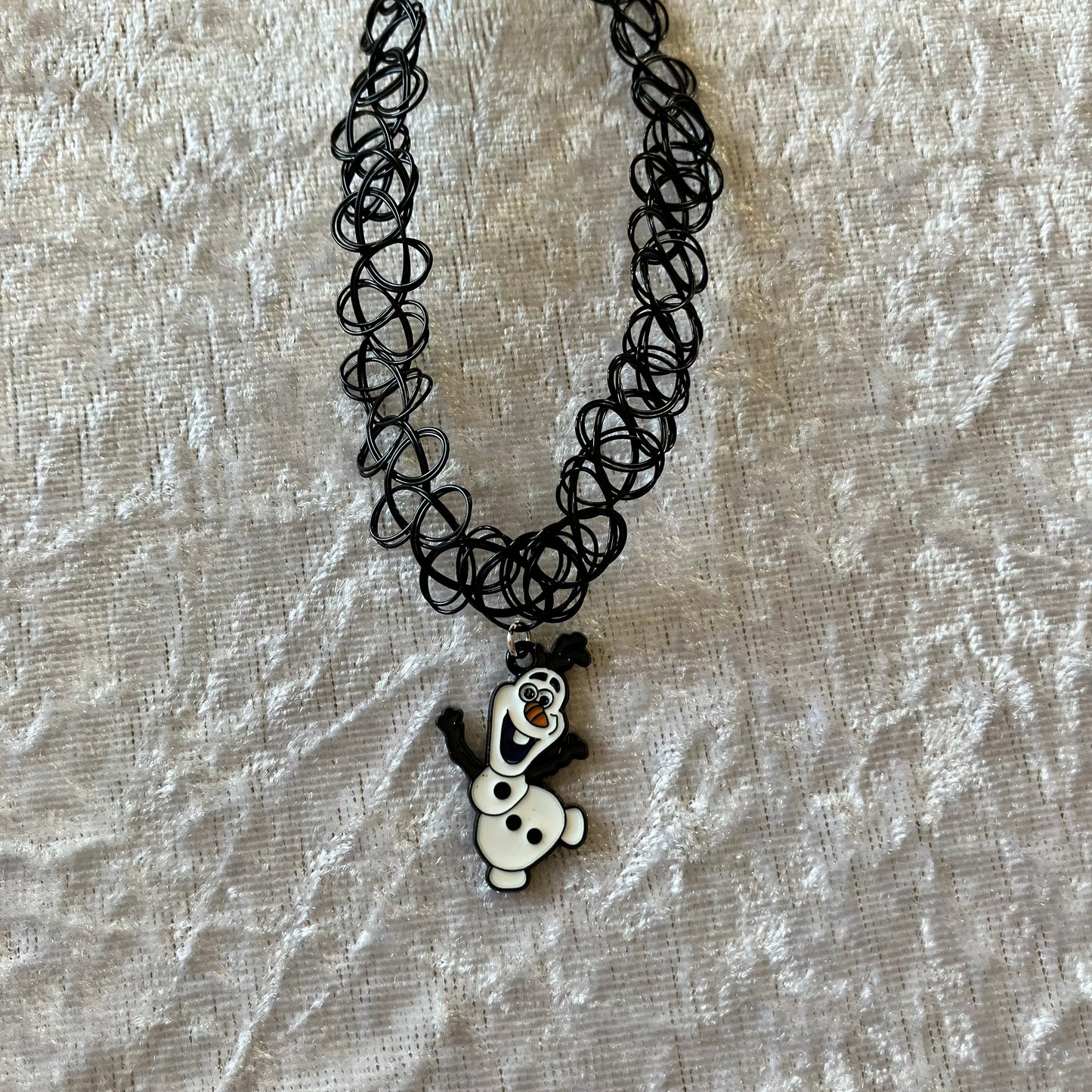 Cartoon Snowman Choker