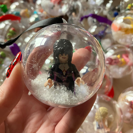 Spooky Woman Christmas Bauble