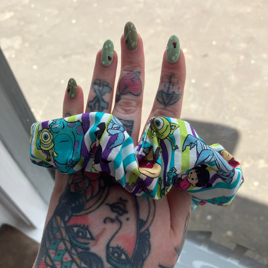 Cartoon Monster Scrunchie