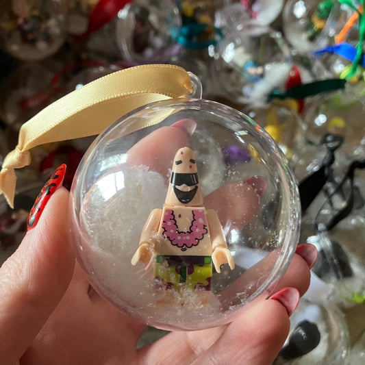 Sponge Christmas Bauble
