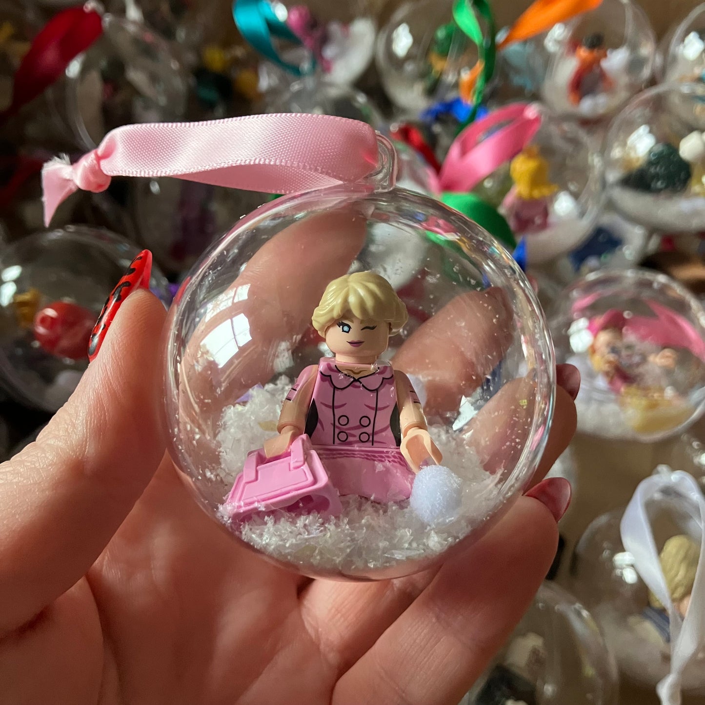 Doll Christmas Bauble