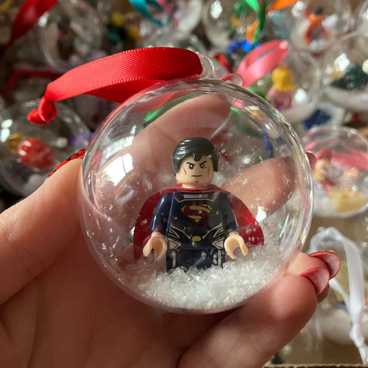Superhero Christmas Bauble
