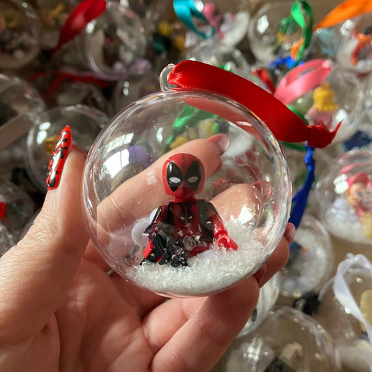 Superhero Christmas Bauble