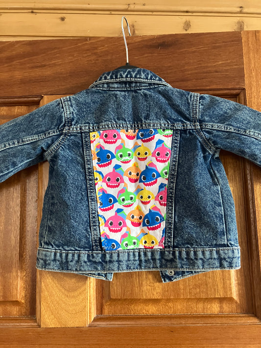 Cartoon Shark Kids Jacket