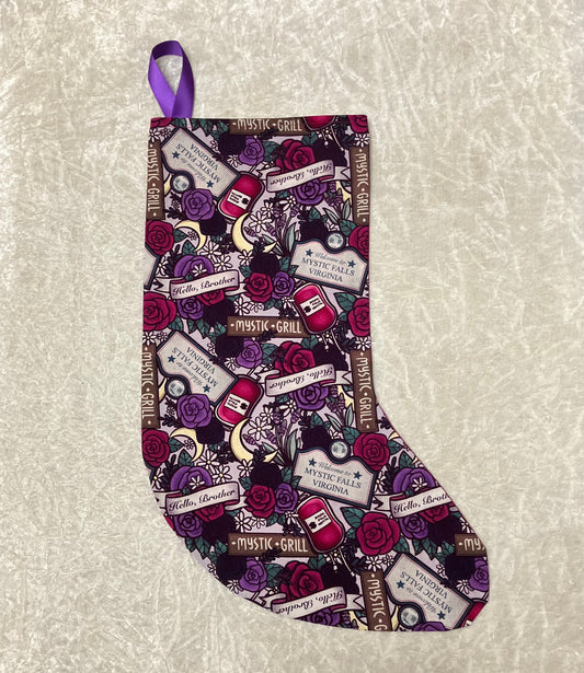 Vampire Christmas Stocking