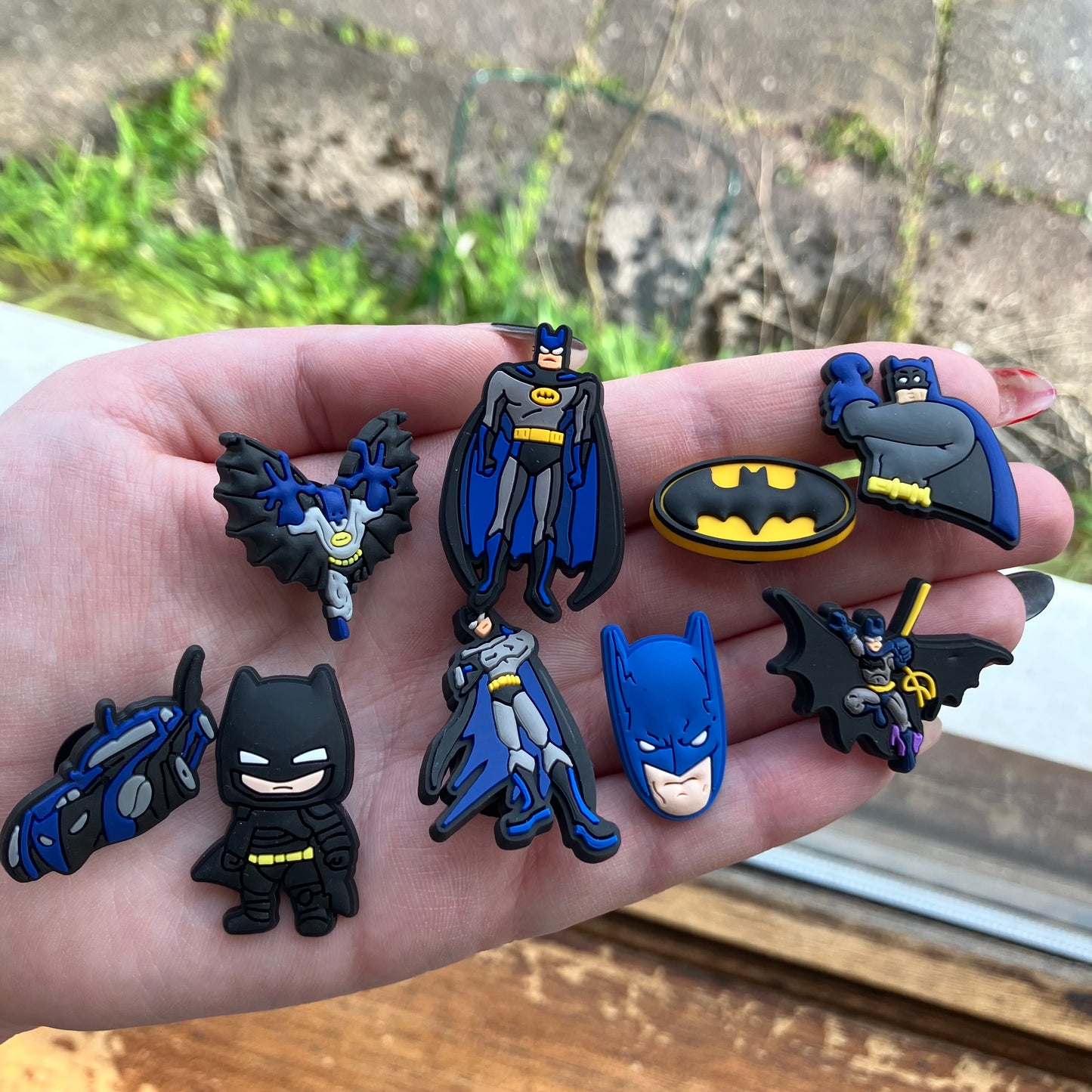 Superhero Shoe Charms