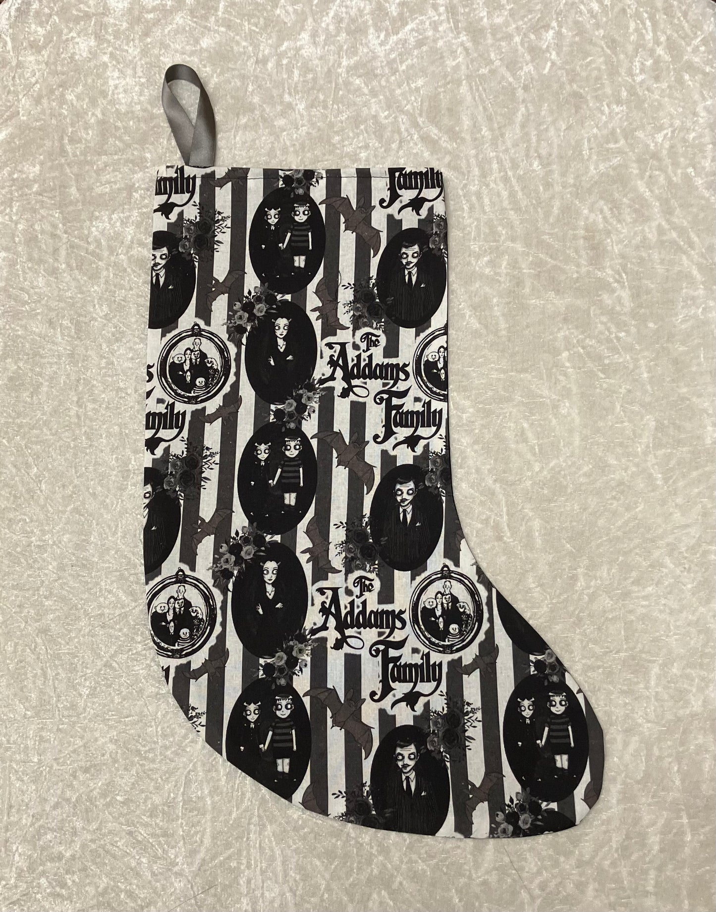 Spooky Family Christmas Stocking
