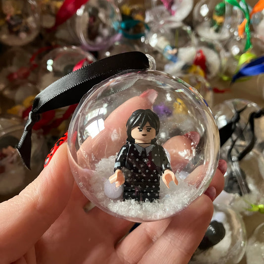 Spooky Girl Christmas Bauble