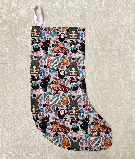 Cartoon Christmas Stocking