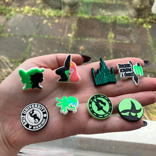 Musical Witch Shoe Charms