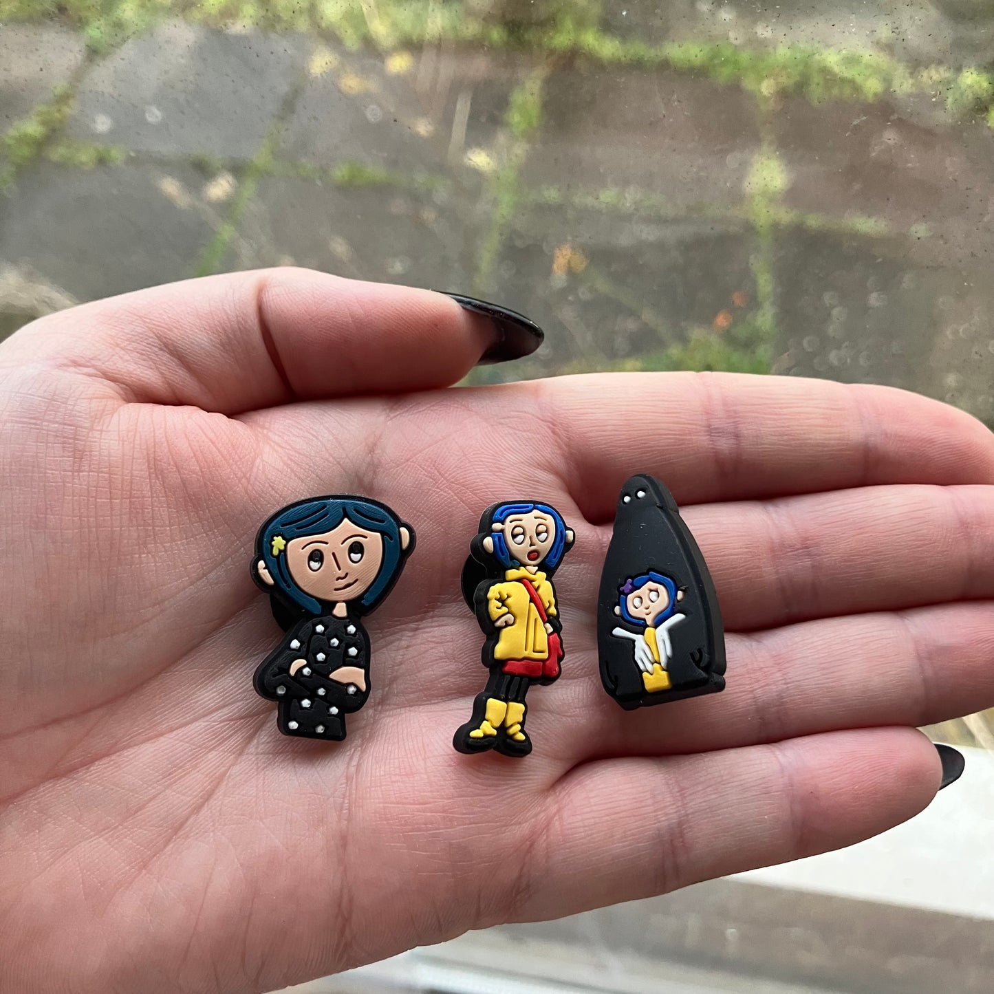 Spooky Girl Shoe Charms