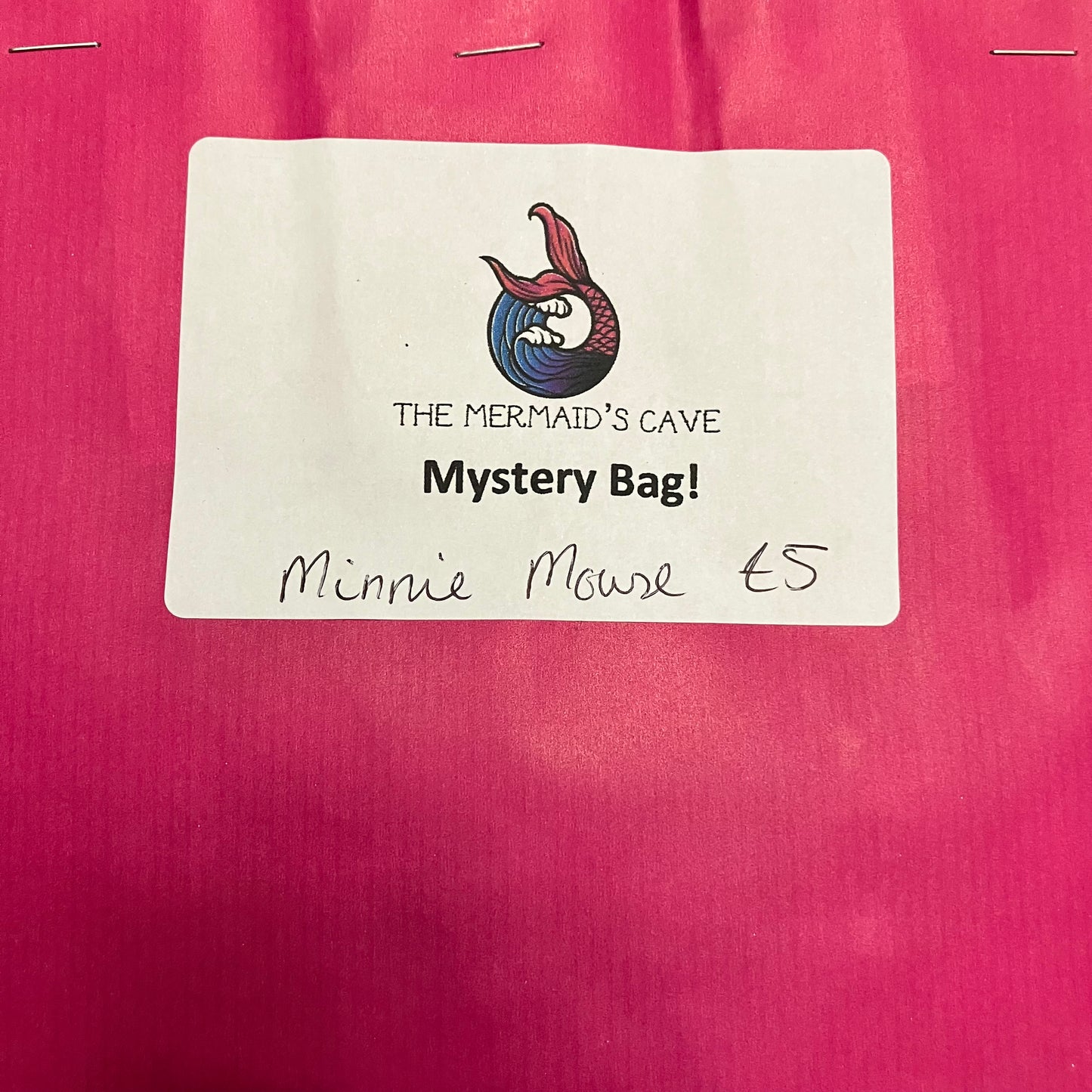 Cartoon Mouse Mystery Bag