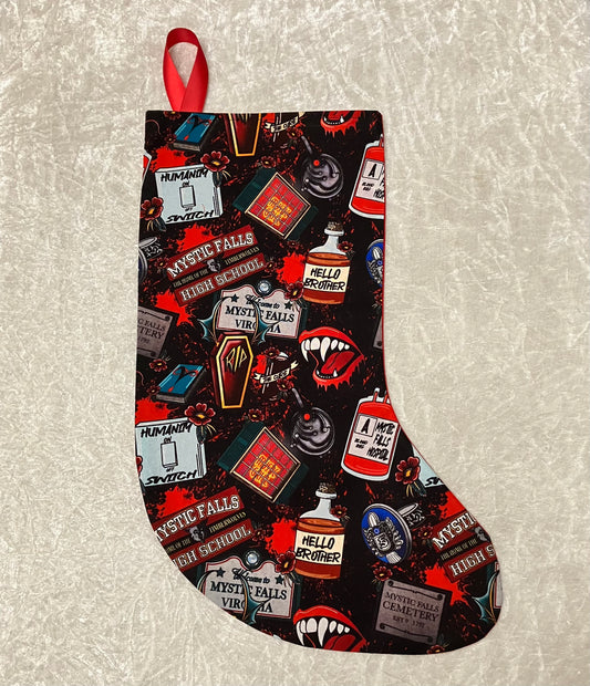 Vampire Christmas Stocking