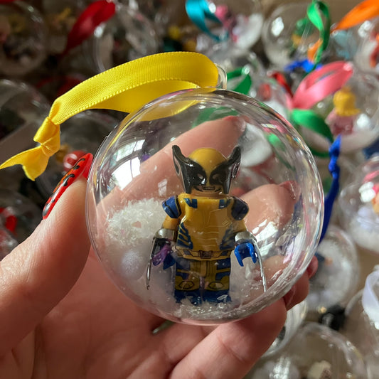 Superhero Christmas Bauble