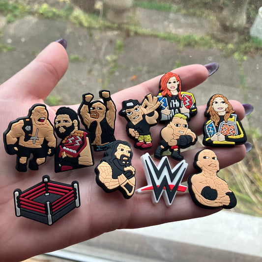 Wrestling Shoe Charms