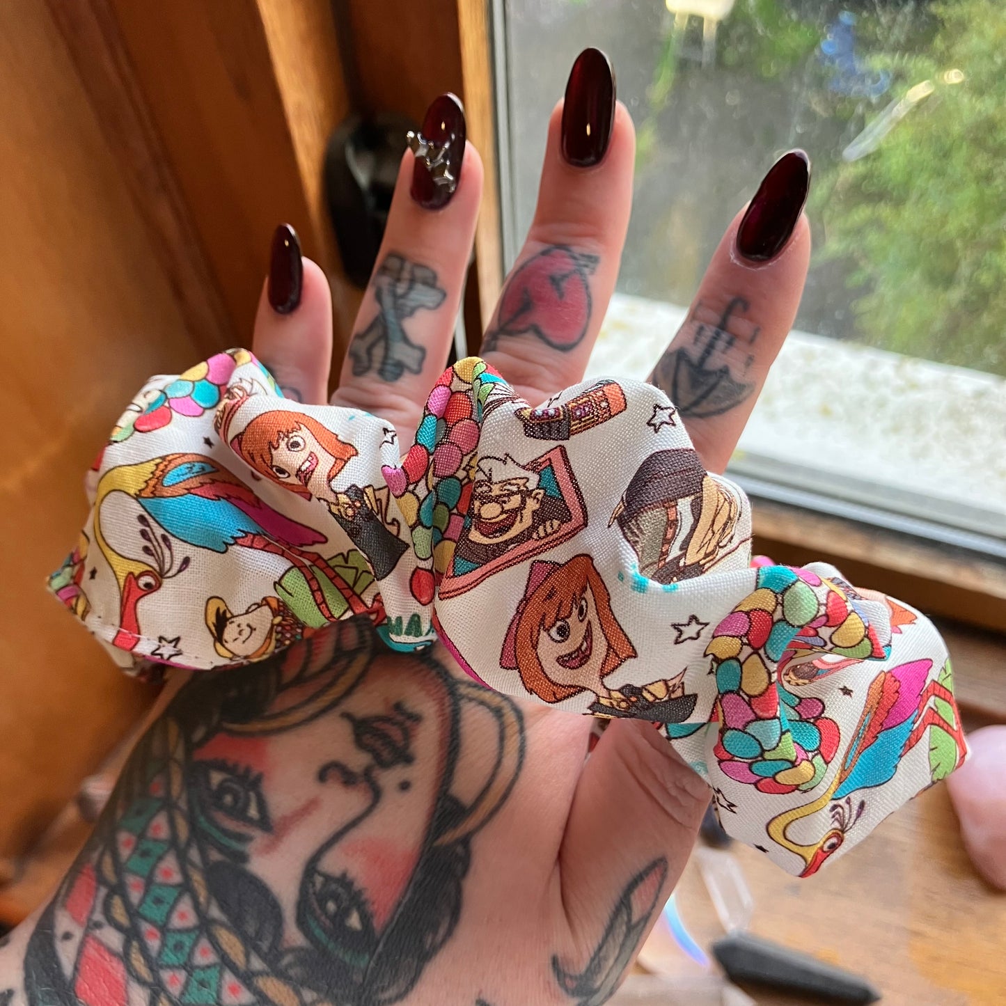 Cartoon Scrunchie