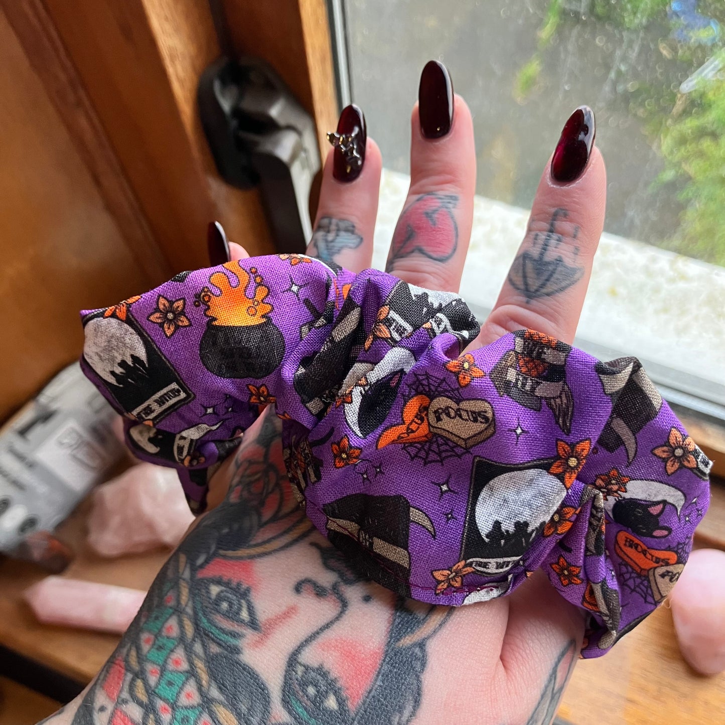 Halloween Witch Scrunchie