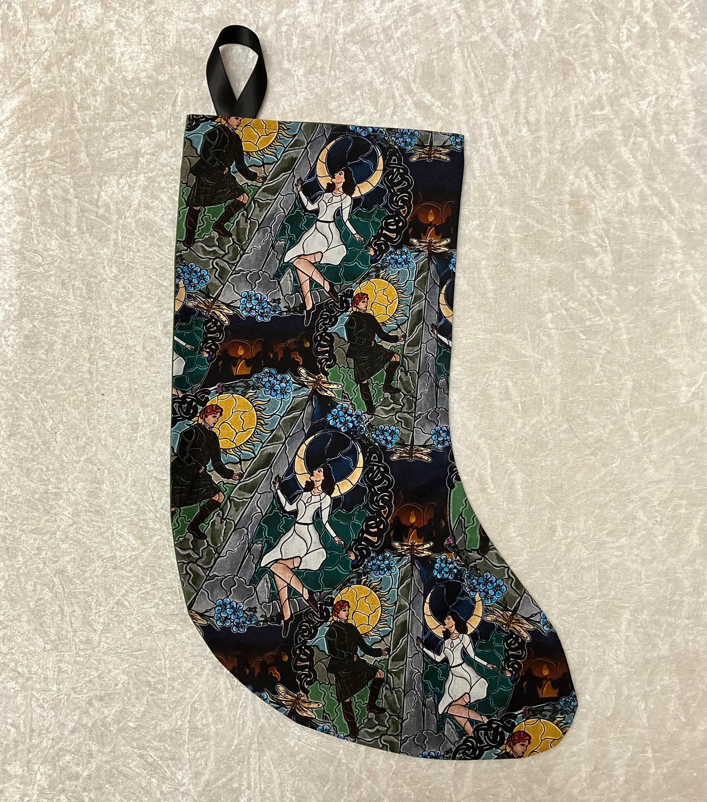 Highland Christmas Stocking