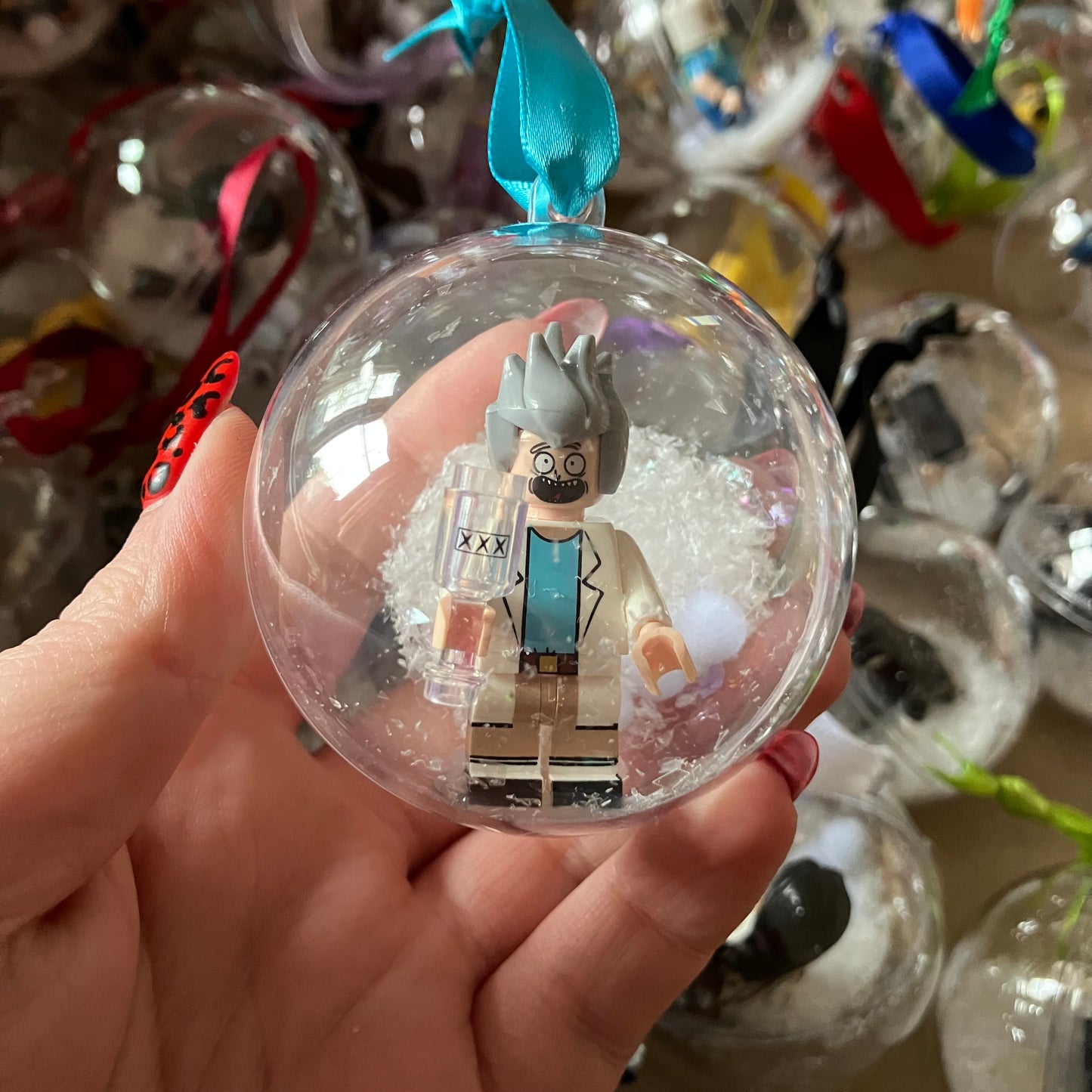 Adult Cartoon Christmas Bauble