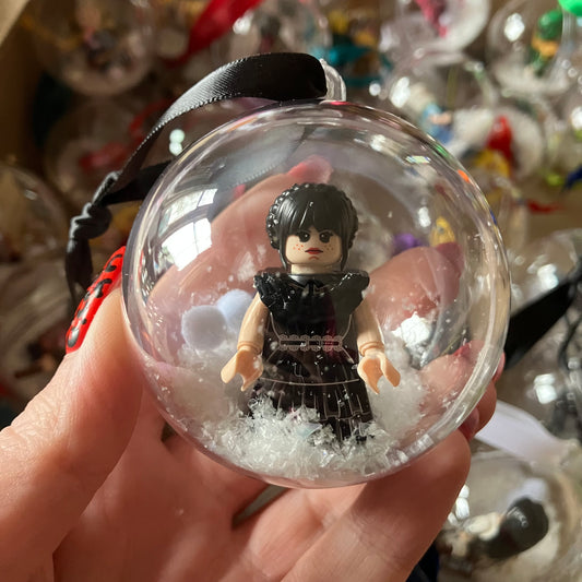 Spooky Girl Christmas Bauble
