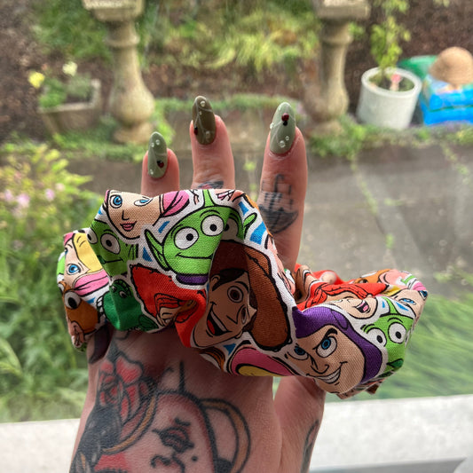 Cartoon Toy Scrunchie