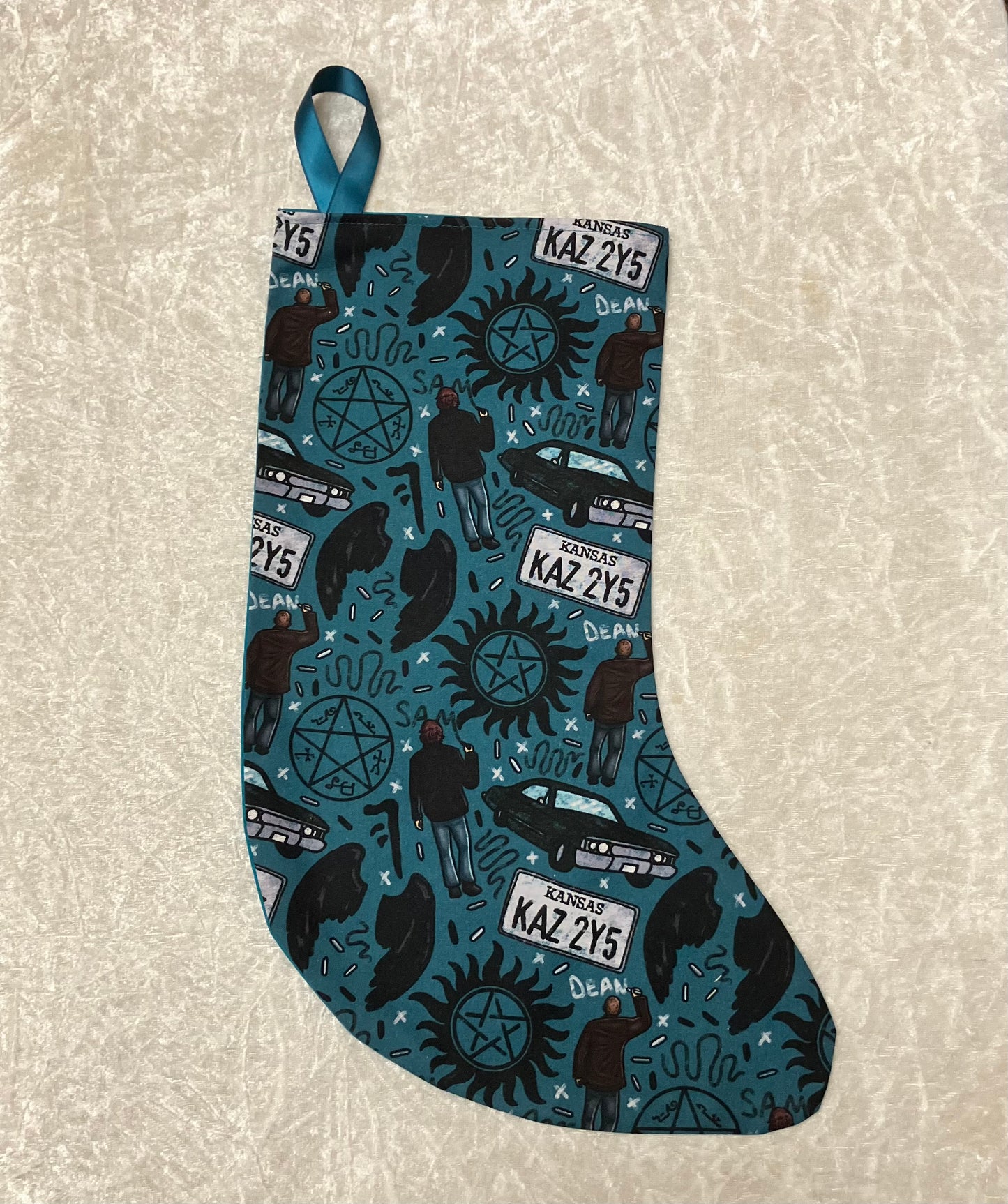 Supernatural Christmas Stocking